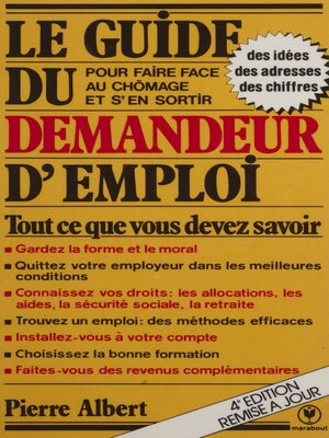cover image of Le Guide du demandeur d'emploi